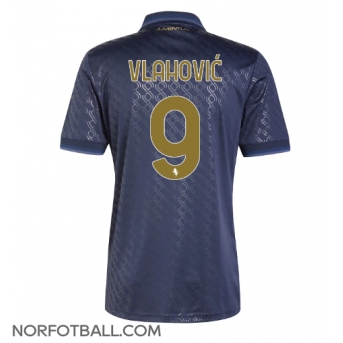 Billige Fotballdrakt Juventus Dusan Vlahovic #9 Replika Tredjedrakt 2024-25 Kortermet